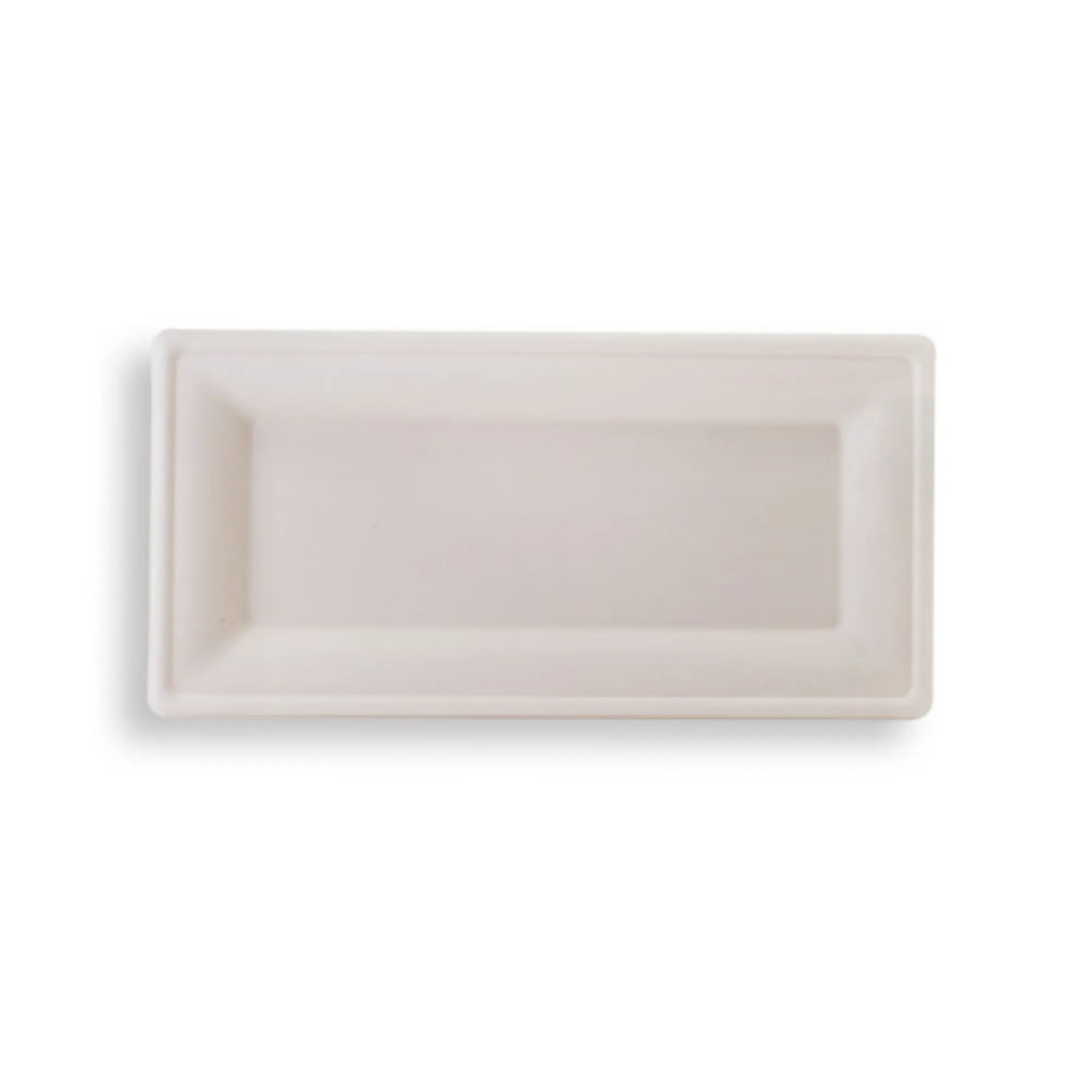 Future Friendly Sugarcane Rectangle Plate 10"x5"