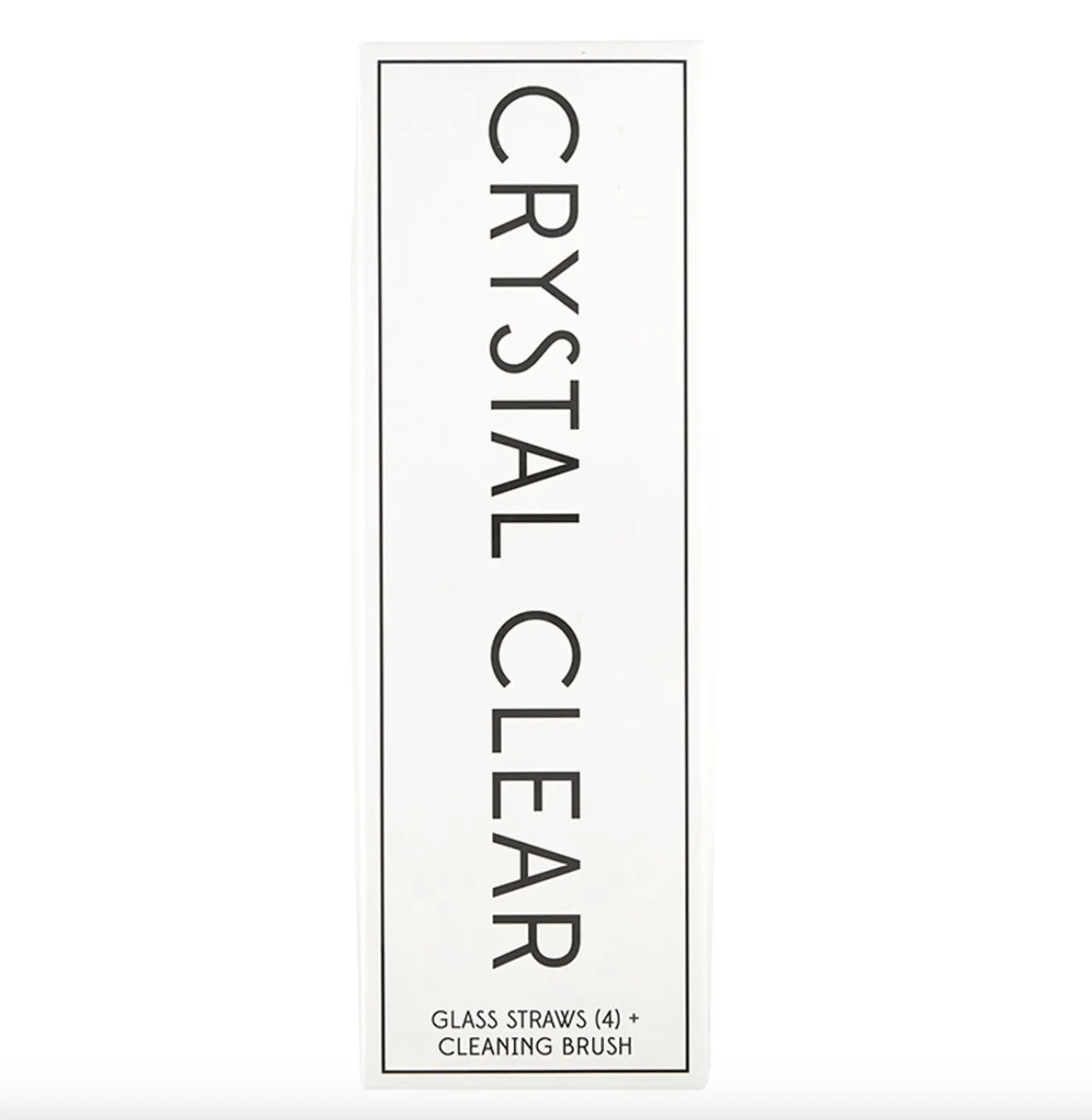 Glass Straw Set - 4/Pack