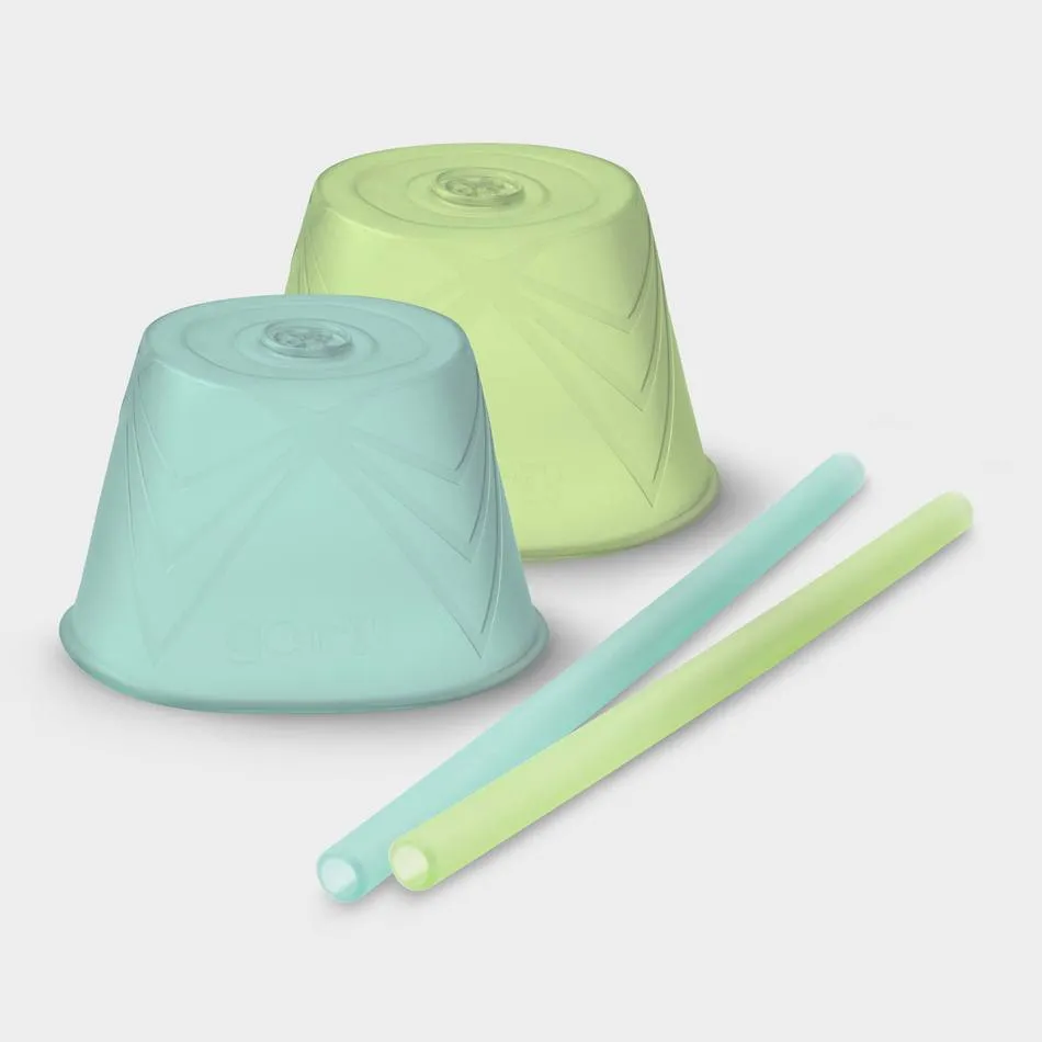 GoSili Universal Straw Lid, 2-pack
