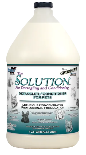 Groomer's Edge Solution for Detangling & Condition - Gallon