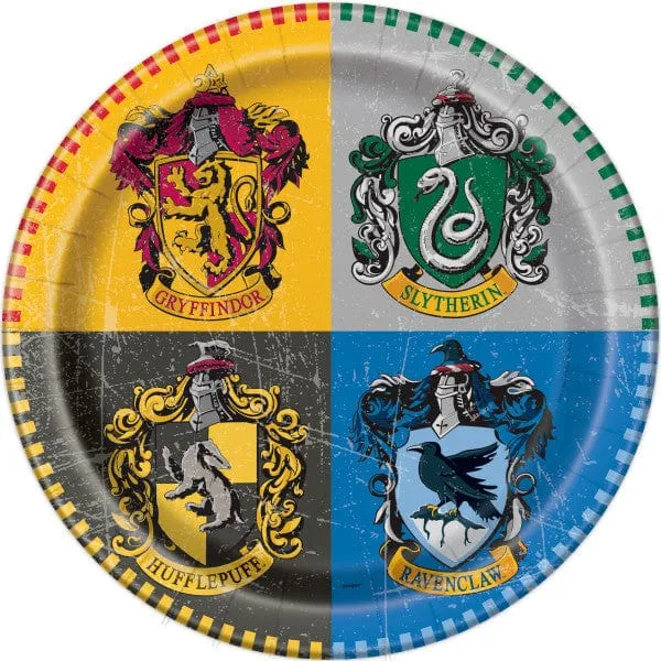 Harry Potter Large Party Plates x 8