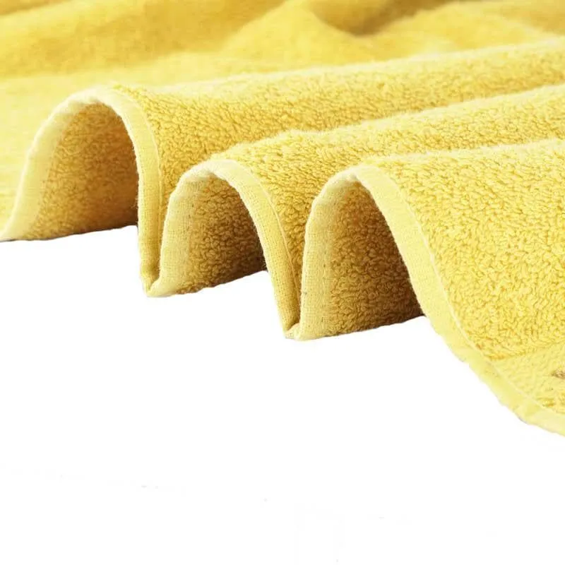 Hello Yellow Bath Towel