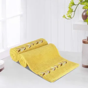 Hello Yellow Bath Towel