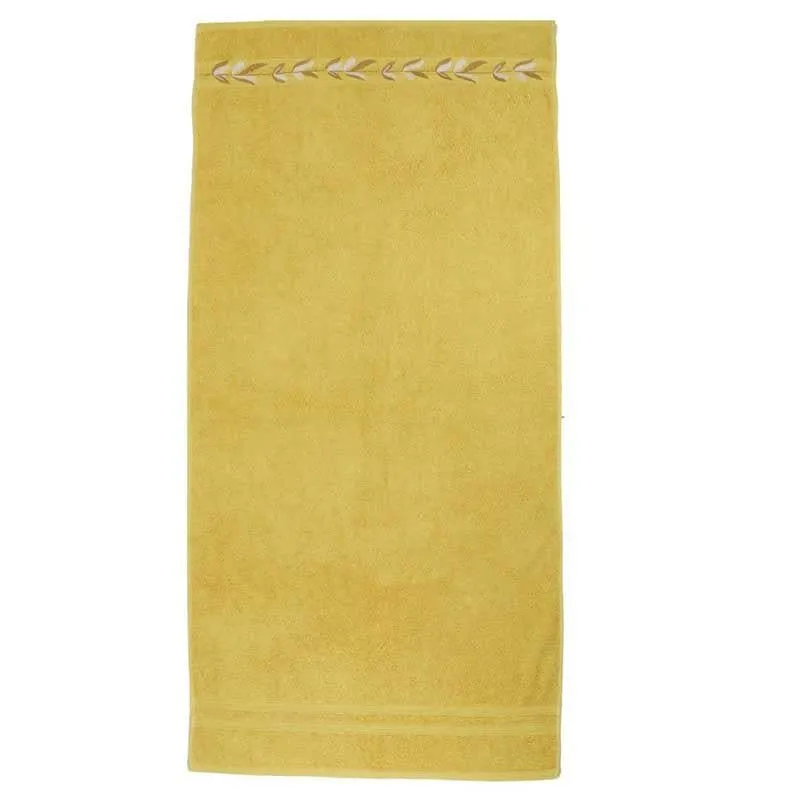 Hello Yellow Bath Towel