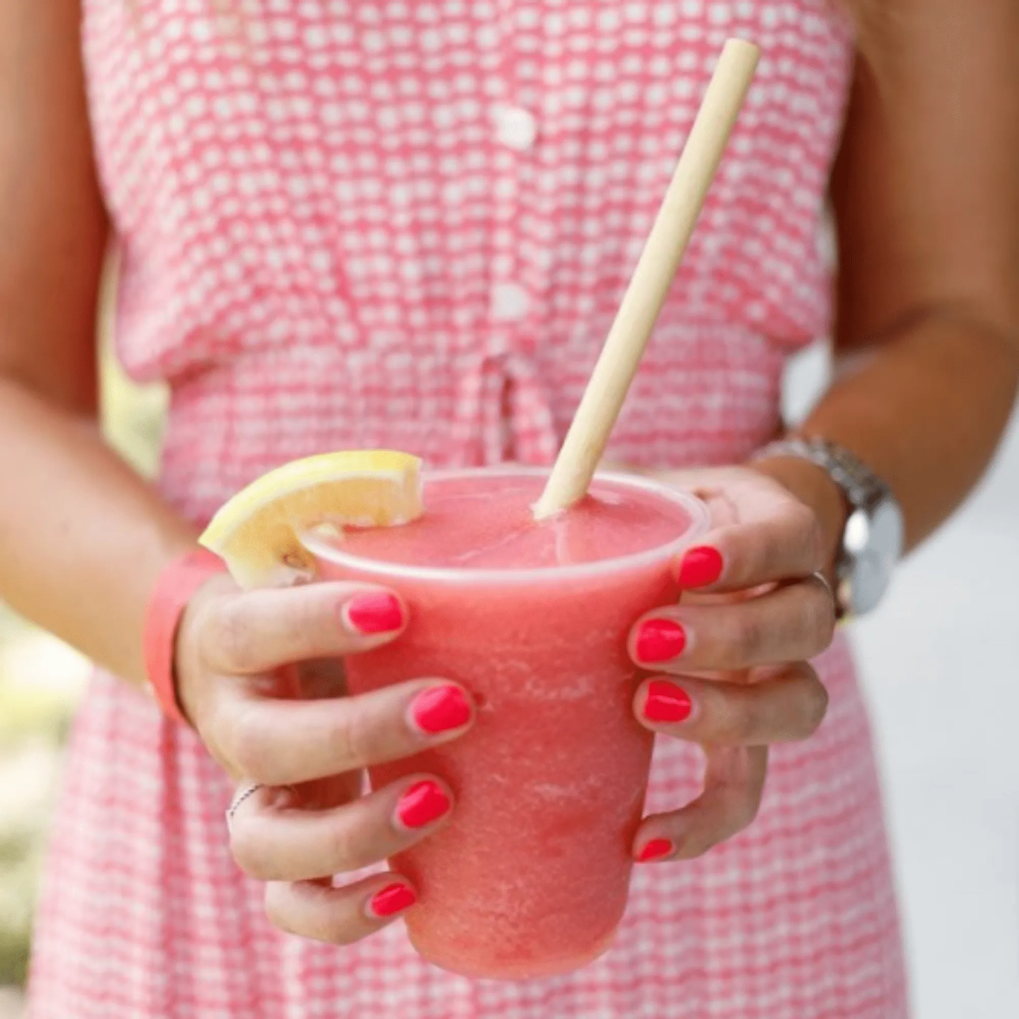 Holy City Straw Tall Reusable Reed Straws - 10 Pack