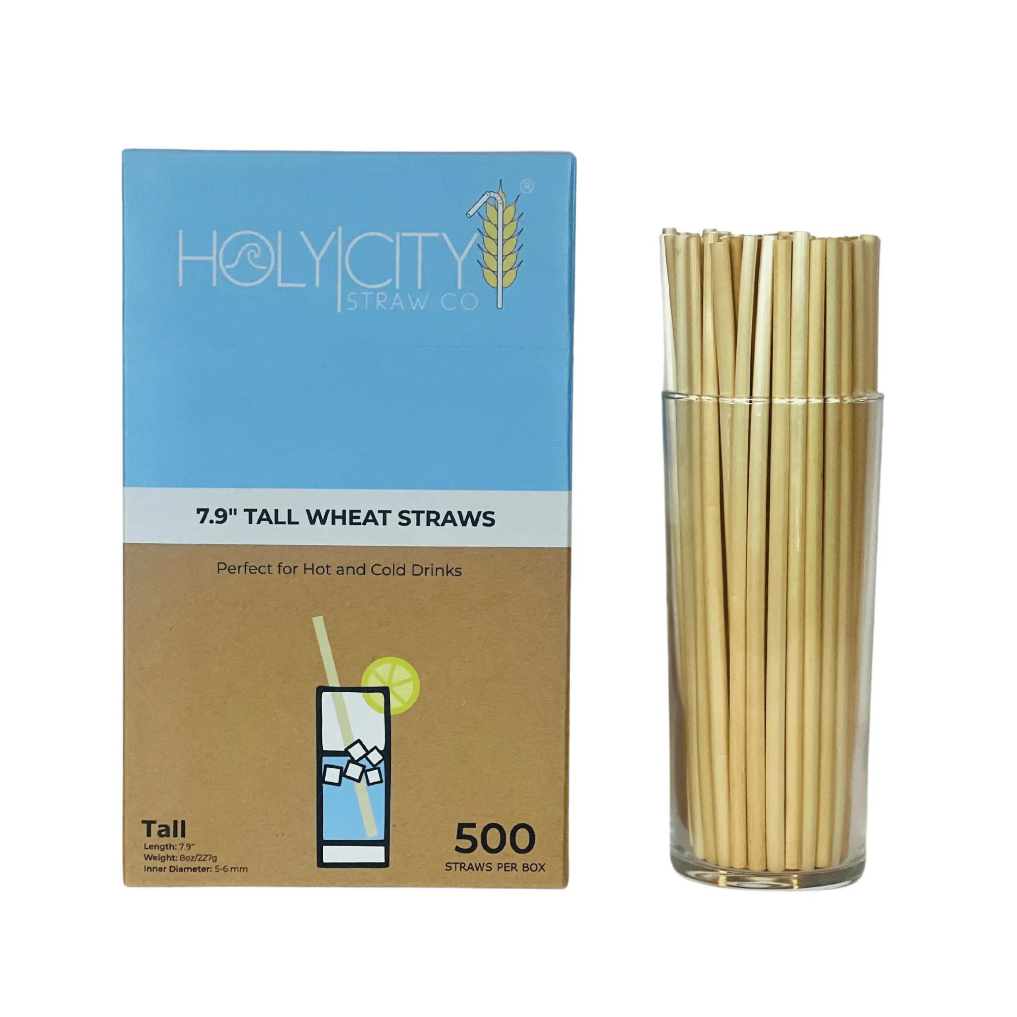 Holy City Straw Tall Wheat Straws