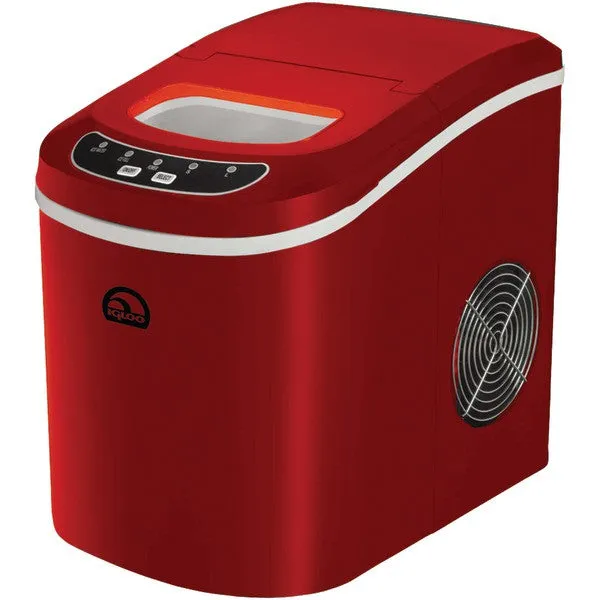 Igloo ICE102-RED Compact Ice Maker (Red)