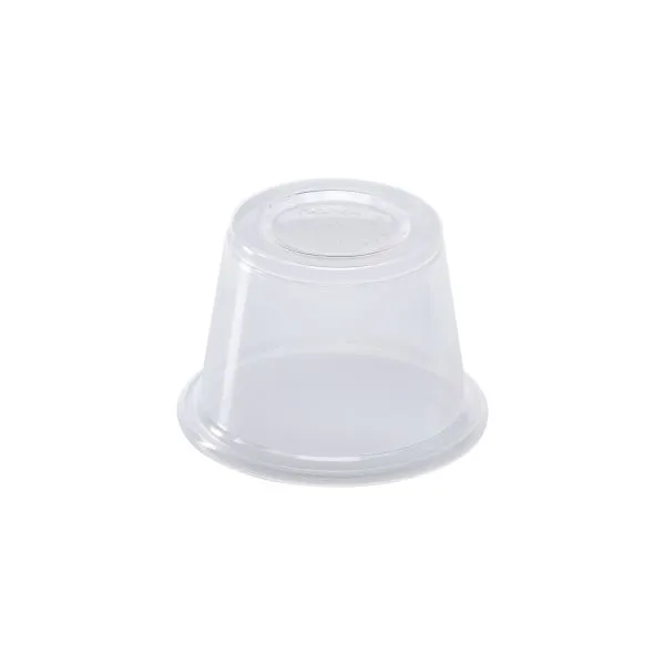 Karat 1 oz Tall PP Plastic Portion Cups (44mm), Clear - 2,500 pcs
