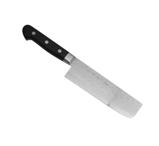 Kikuichi Warikomi Tsuchime Damascus Gold 6.5" Nakiri Knife