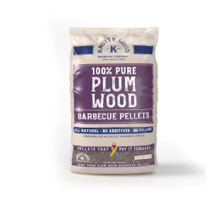 Knotty Wood Plum Pellets 20lb Bag