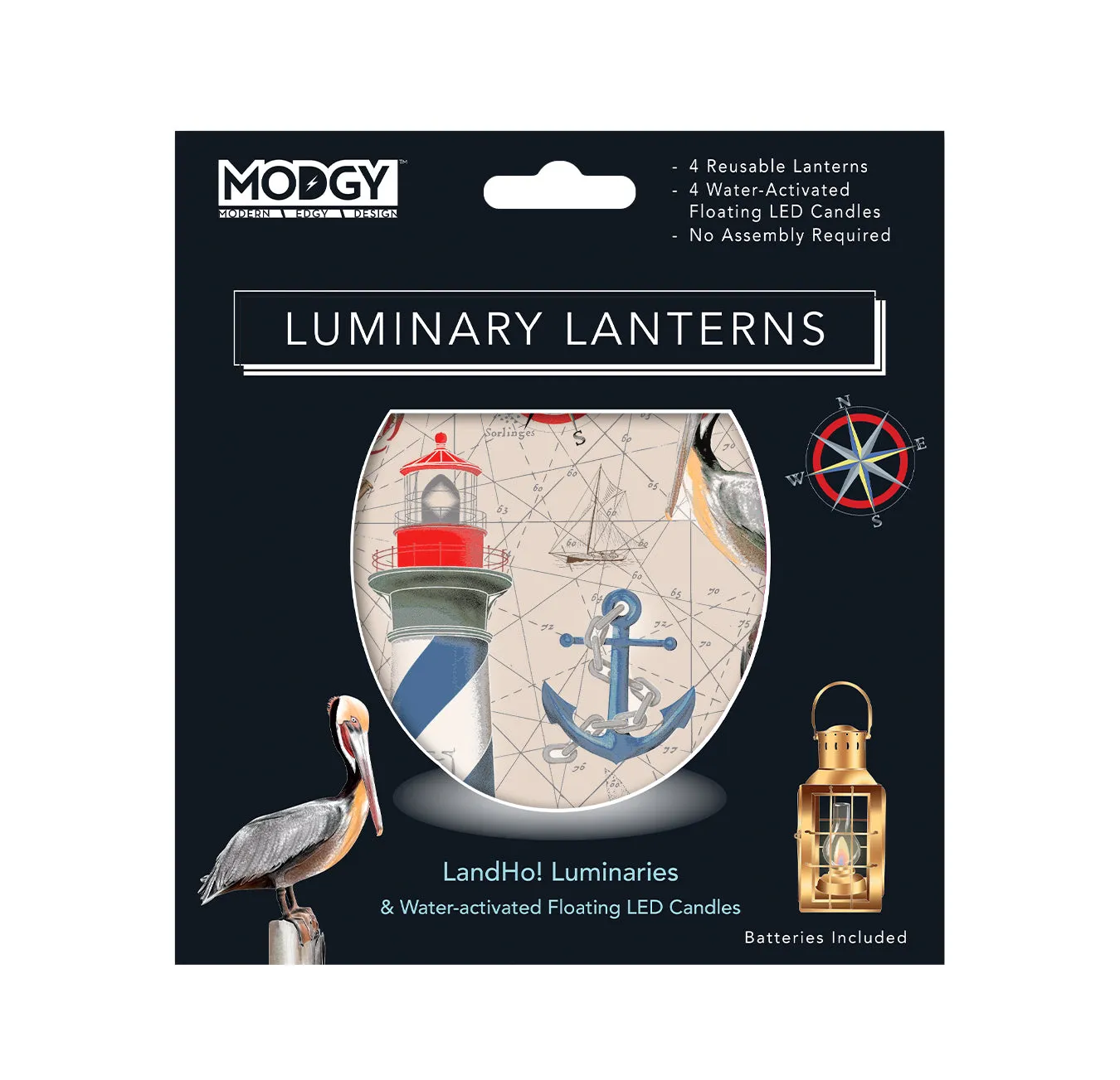 Land Ho! Luminaries- 4 Per Pack