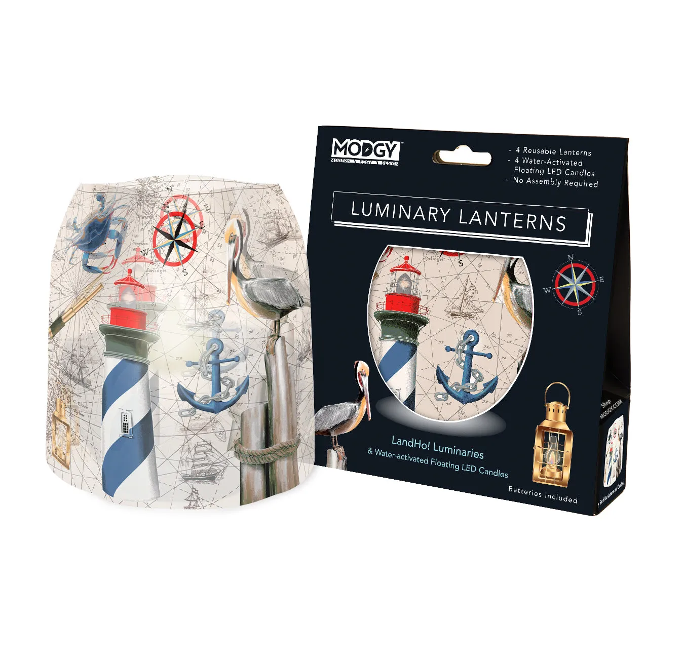 Land Ho! Luminaries- 4 Per Pack