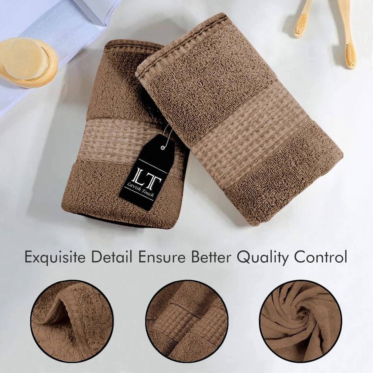 Lavish Touch 600 GSM 100% Cotton Ultra Soft Highly Absorbent Set of 22 Towels