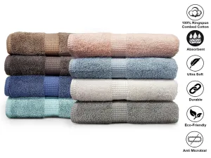 Lavish Touch 600 GSM 100% Cotton Ultra Soft Highly Absorbent Set of 22 Towels