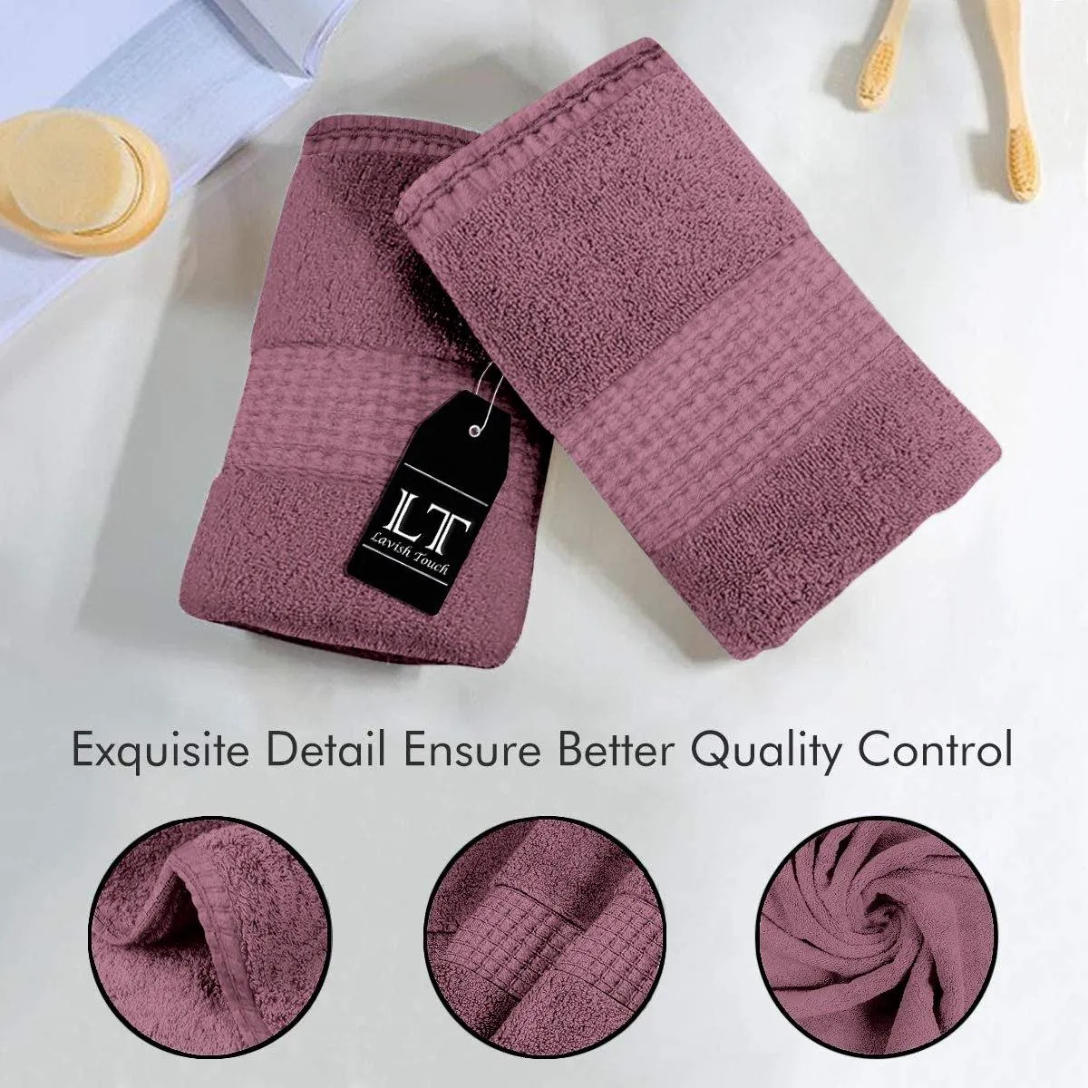 Lavish Touch 600 GSM 100% Cotton Ultra Soft Highly Absorbent Set of 22 Towels