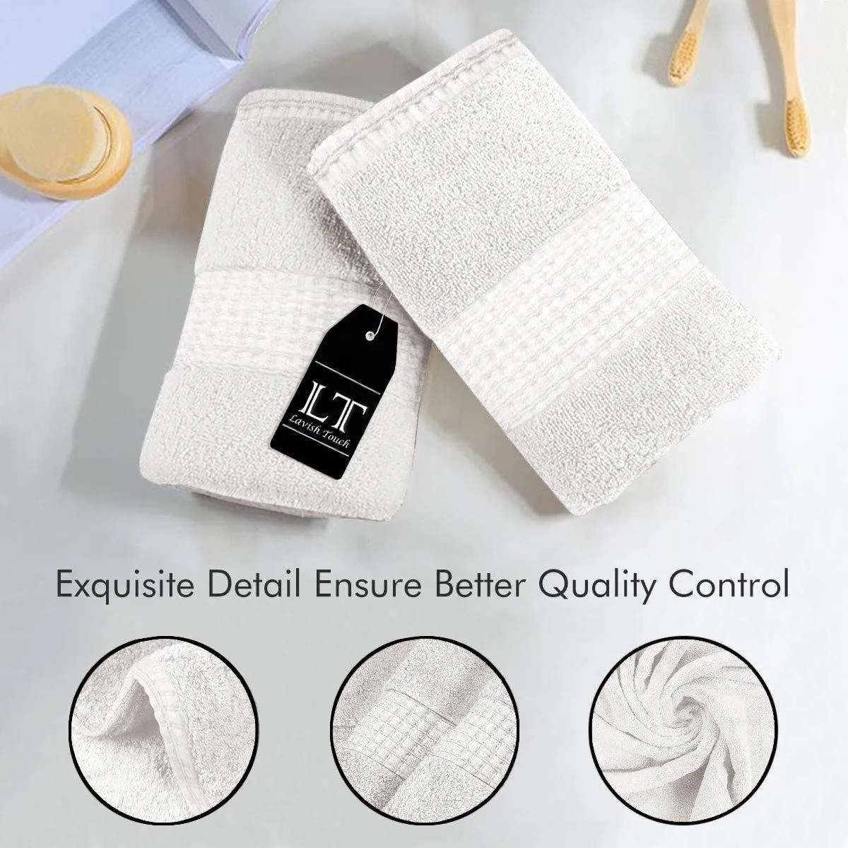 Lavish Touch 600 GSM 100% Cotton Ultra Soft Highly Absorbent Set of 22 Towels