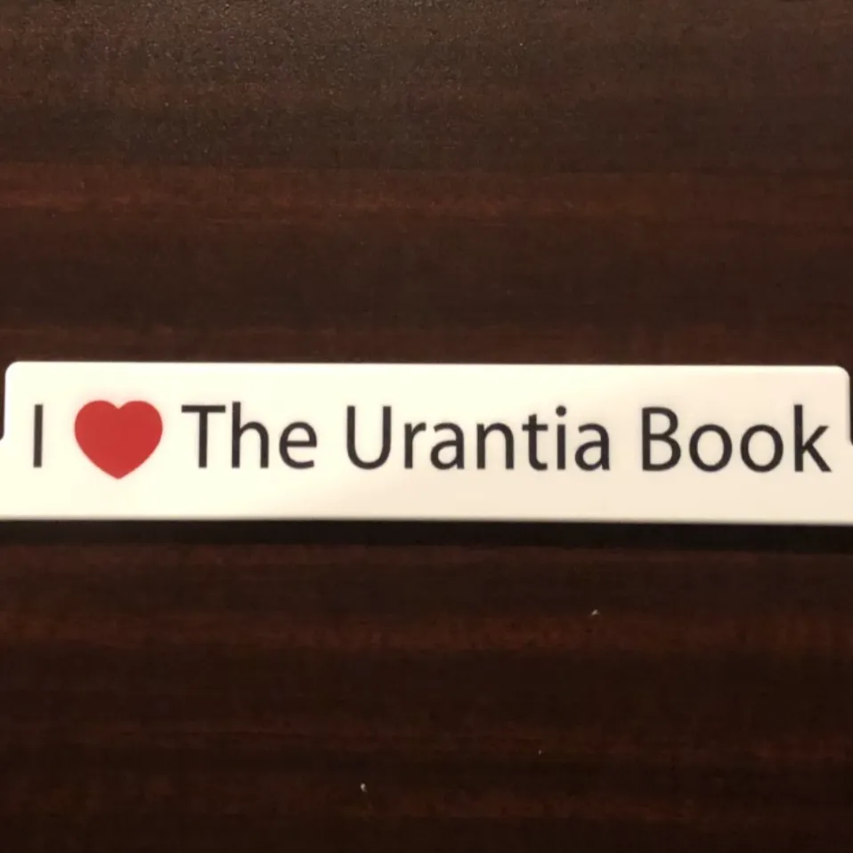 License Plate Holder – "I ❤️ The Urantia Book"