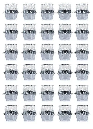 Loaf Pans - Disposable Aluminum Foil 2Lb Bread Pans, - 8.5 X 4.5 X 2.5 Inches, Pack of 30.