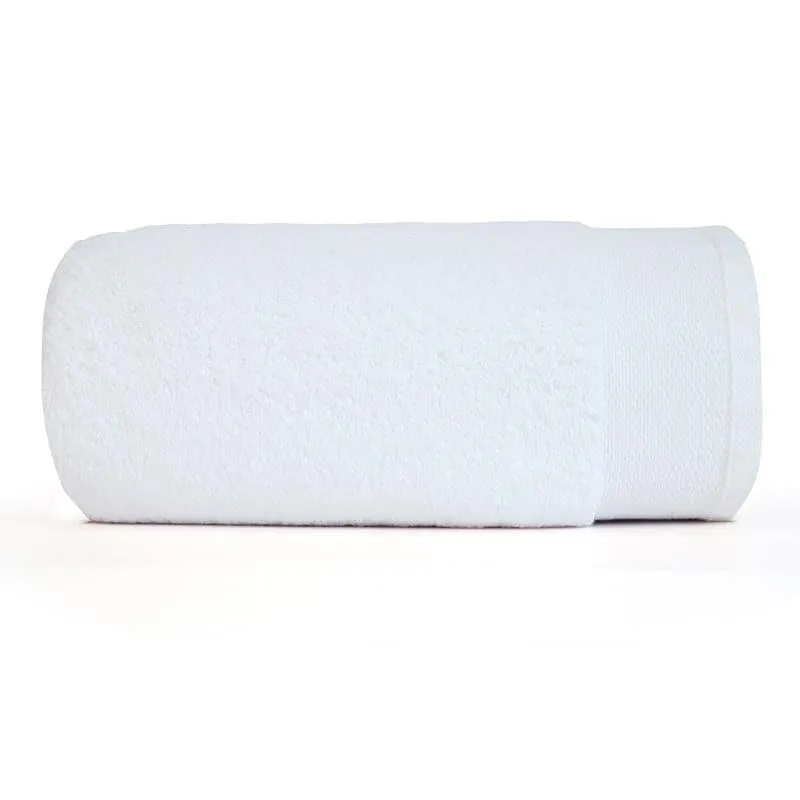 Micro Cotton Soft Serenity Solid Bath Towel - White