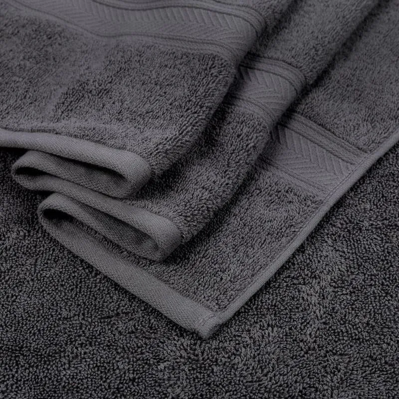Myst Bath Towel (Charcol) - Set Of Four