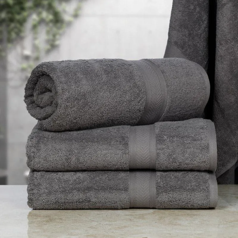 Myst Bath Towel (Charcol) - Set Of Four