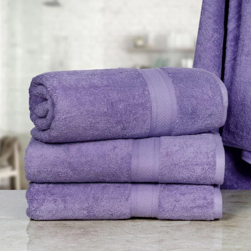 Myst Bath Towel (Lavender) - Set Of Four