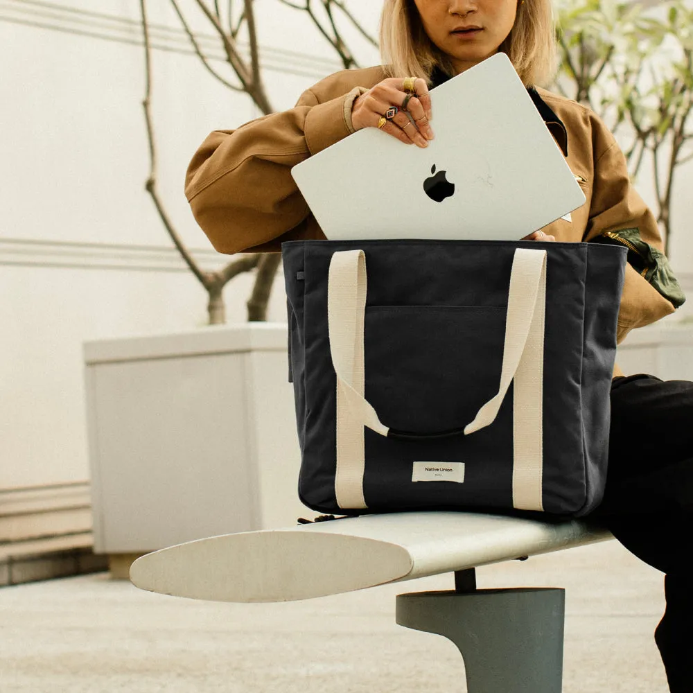 NATIVE UNION WFA Tote Bag Pro Black