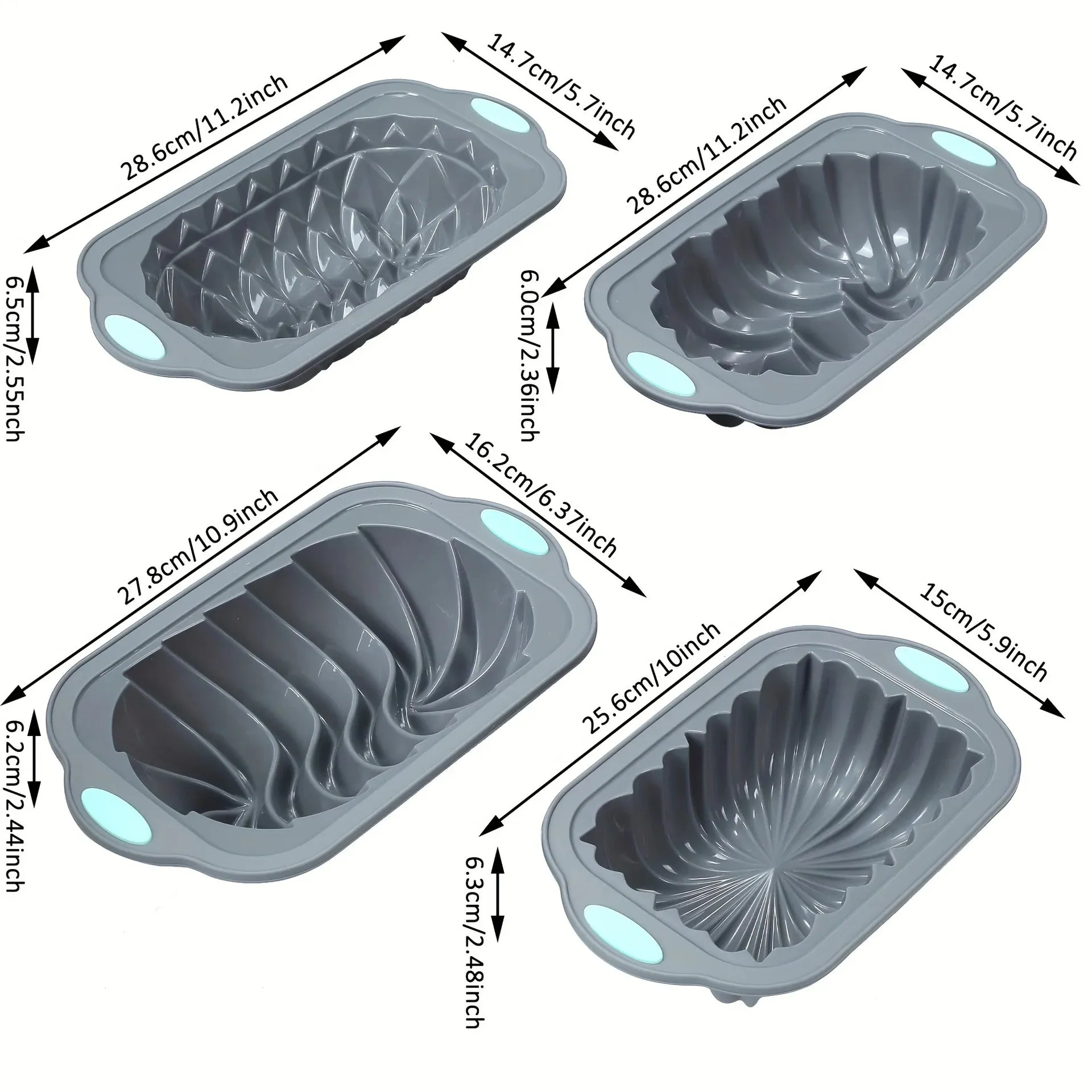 New LotusSwirl Silicone Baking Mold – Classic Pattern Cake Pan for Beautiful Bakes