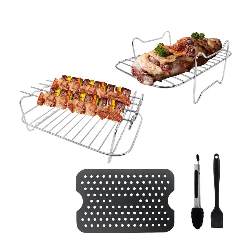 Ninja Air Fryer Accessory Set: Cake Pans, Rack, Cups, Pizza Pan 🍕