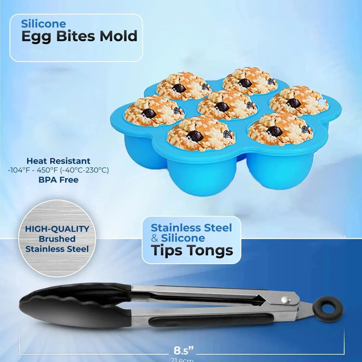 Ninja Air Fryer Accessory Set: Cake Pans, Rack, Cups, Pizza Pan 🍕