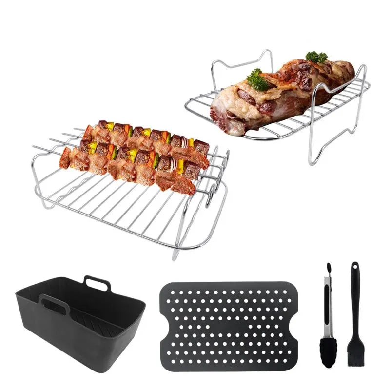 Ninja Air Fryer Accessory Set: Cake Pans, Rack, Cups, Pizza Pan 🍕