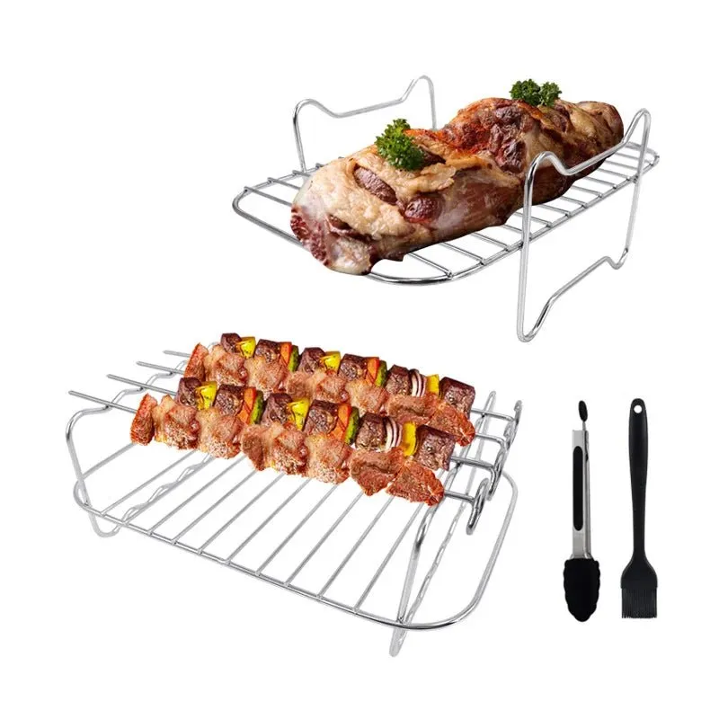Ninja Air Fryer Accessory Set: Cake Pans, Rack, Cups, Pizza Pan 🍕