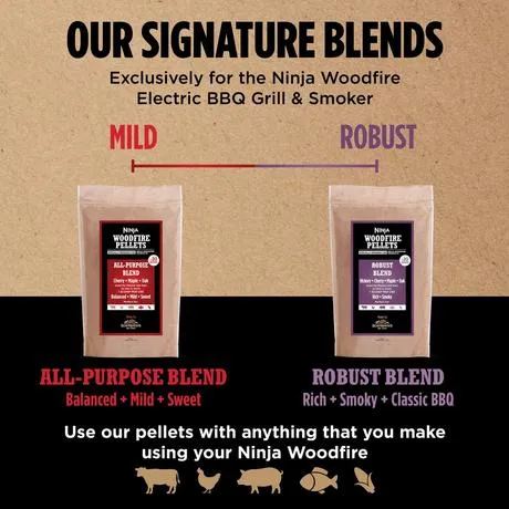 Ninja XSKOGRBLPL2UK Woodfire Pellets Robust Blend