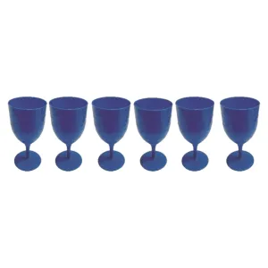 Nu Ware Party Glasses Stemmed 6pcs KC-PG6BG