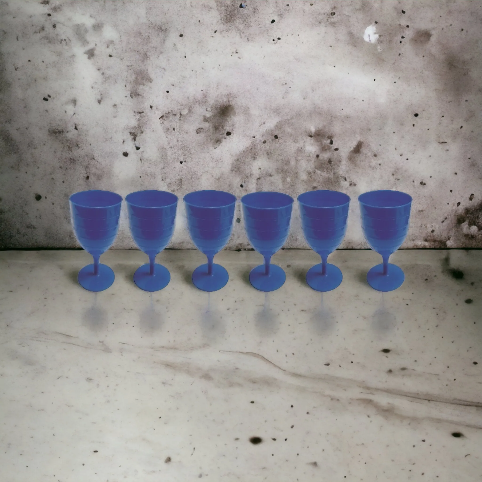 Nu Ware Party Glasses Stemmed 6pcs KC-PG6BG