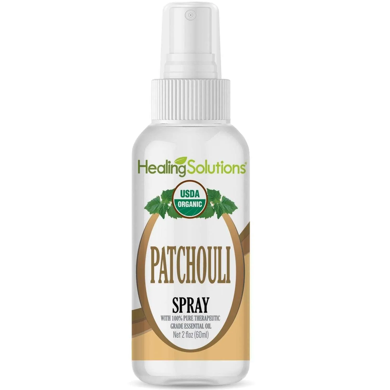 Organic Patchouli Essential Oil Spray