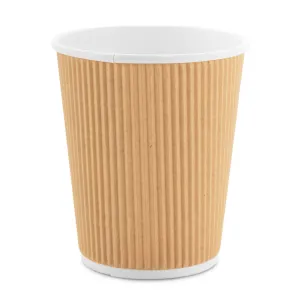 Party Paper Cup - Kraft Ripple