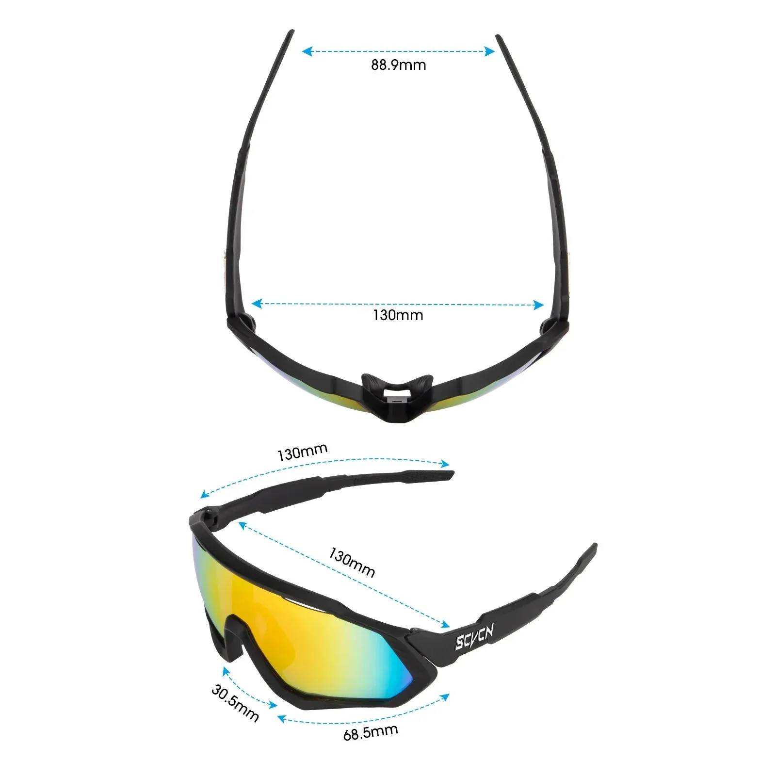 Photochromic UV400 Cycling Sunglasses for Outdoor Sports