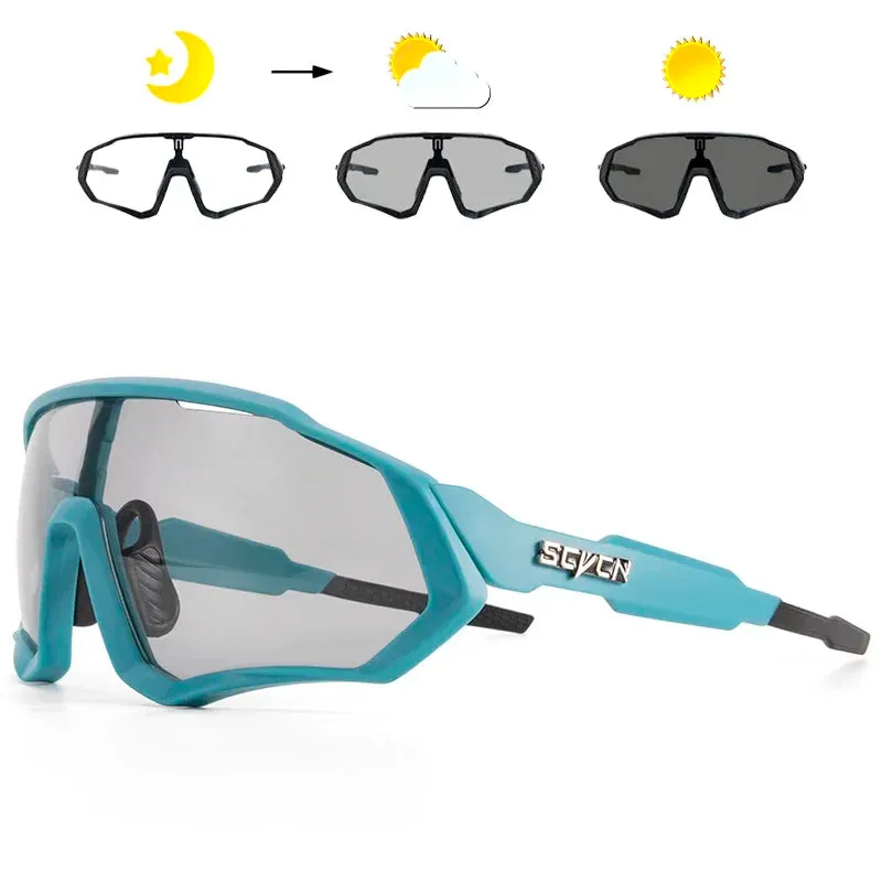 Photochromic UV400 Cycling Sunglasses for Outdoor Sports
