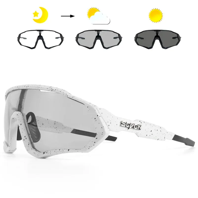 Photochromic UV400 Cycling Sunglasses for Outdoor Sports