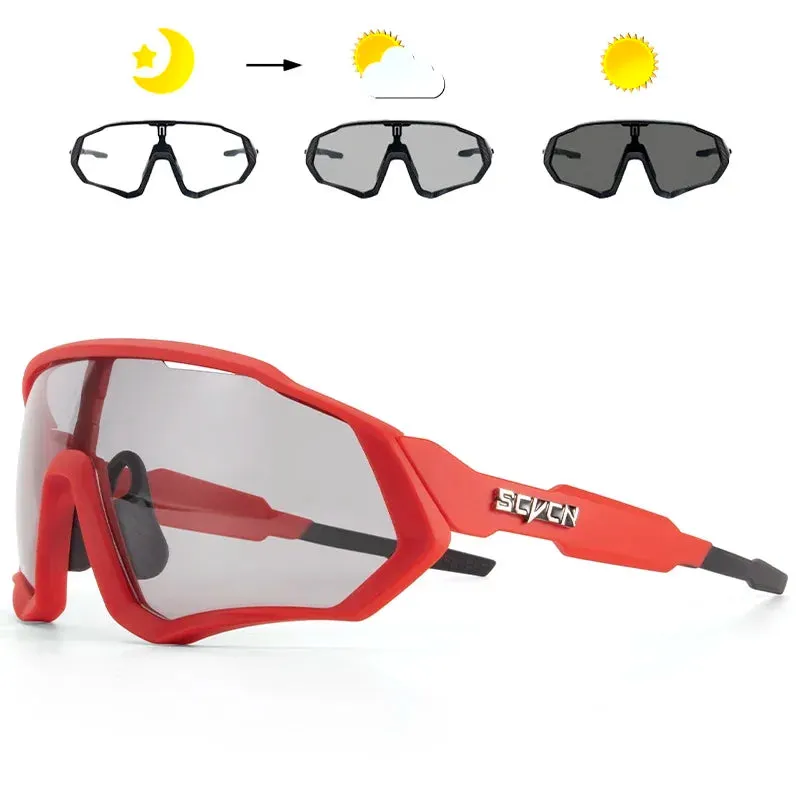 Photochromic UV400 Cycling Sunglasses for Outdoor Sports