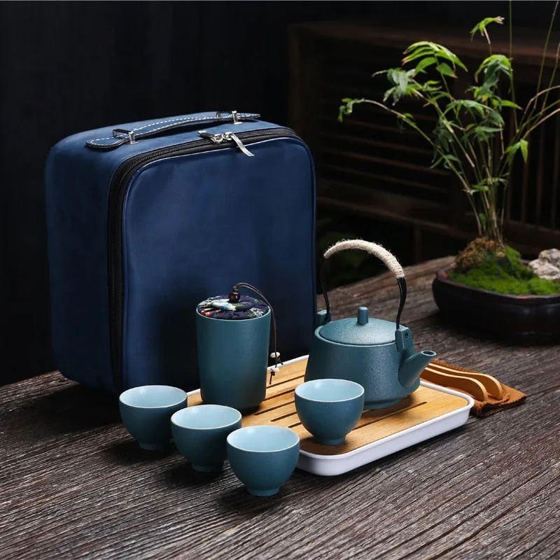 Portable Kung Fu Japanese Tea Set