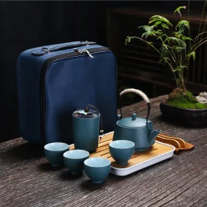Portable Kung Fu Japanese Tea Set