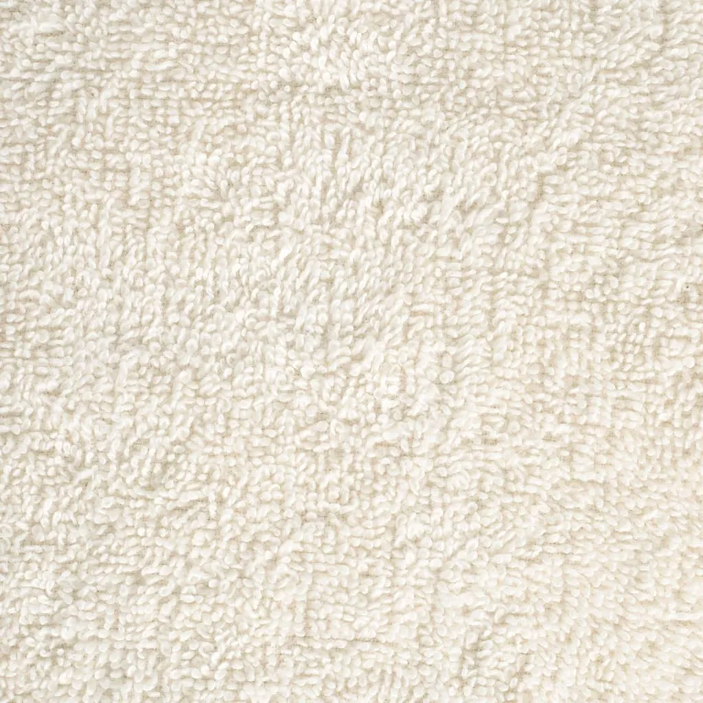 Premium Hand Towels 2 pcs Cream 50x100 cm 600 gsm 100% Cotton