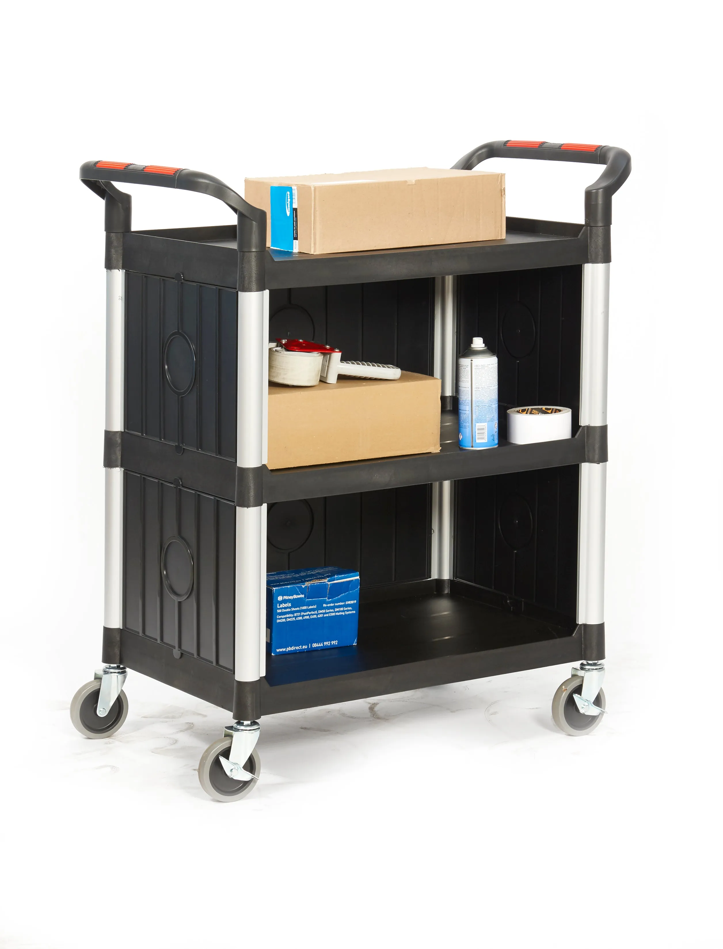 Proplaz Shelf Trolleys Plastic Sides