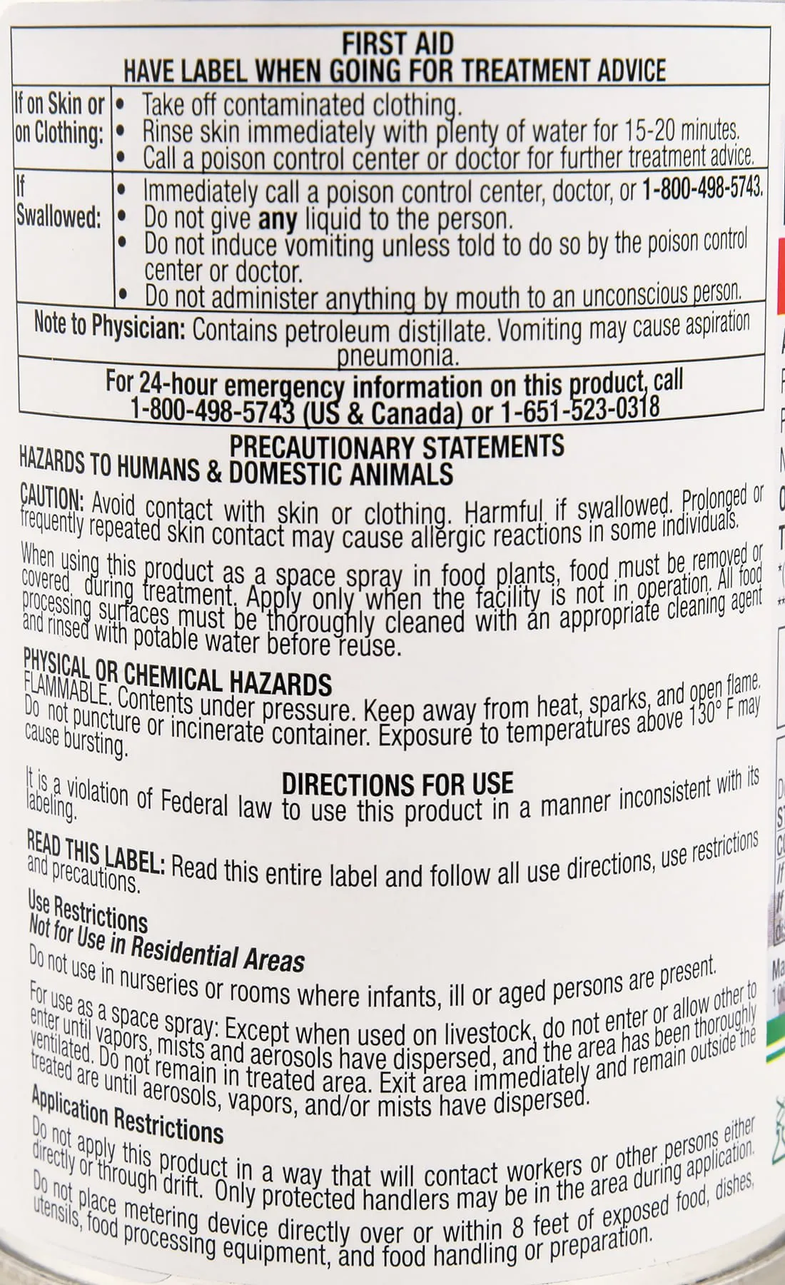 Prozap LD-44T Metered Spray, 6.5 oz