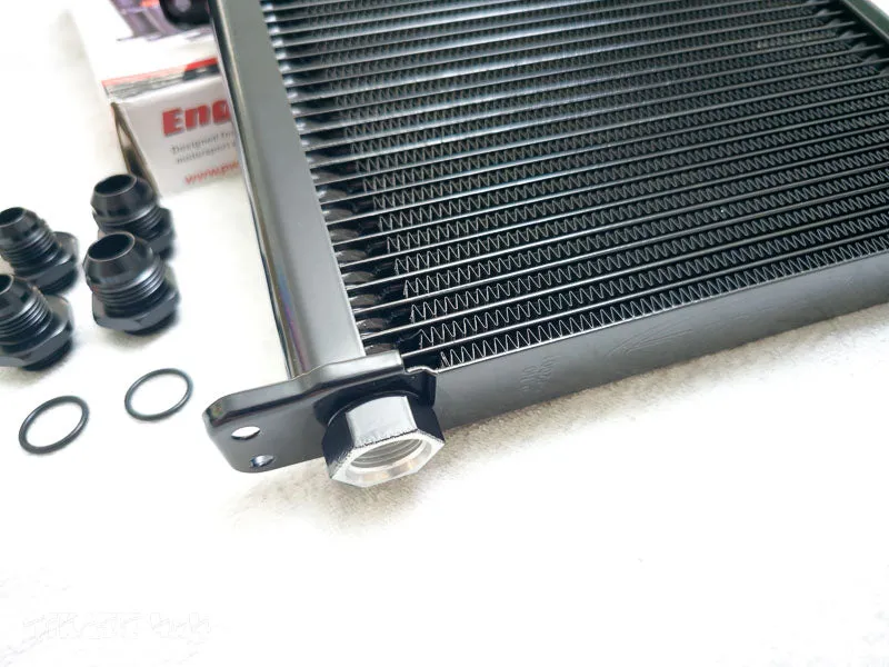 PWR Engine Oil Cooler - Plate and Fin 280 x 256 x 37mm (28 Row)