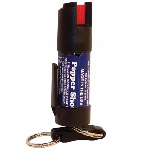 Quick Release Key Chain Pepper Shot Pepper Spray