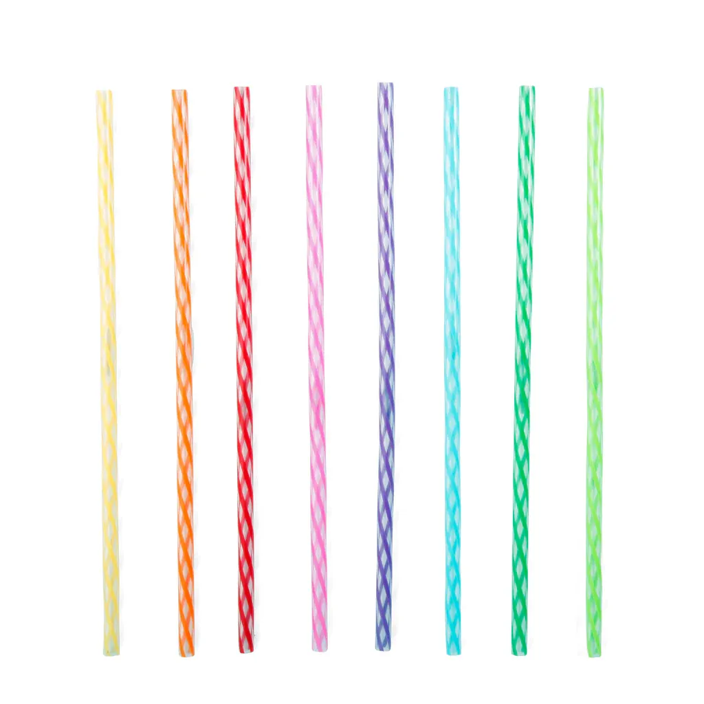 Rainbow Reusable Straws