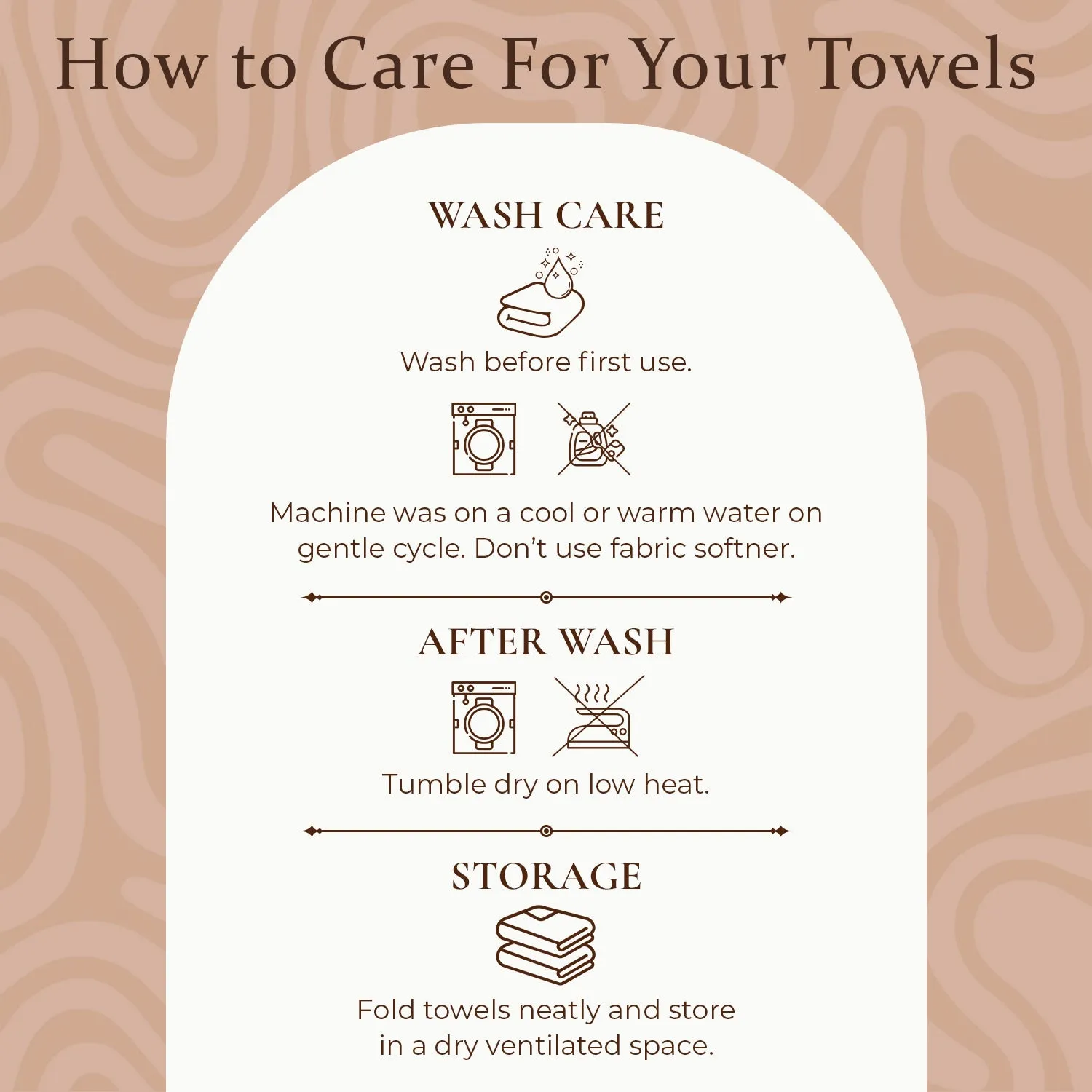 Rangoli Victoria 100% Cotton Hand Towel Set of 6 | Ultra Soft, Super Absorbent Luxurious Towels